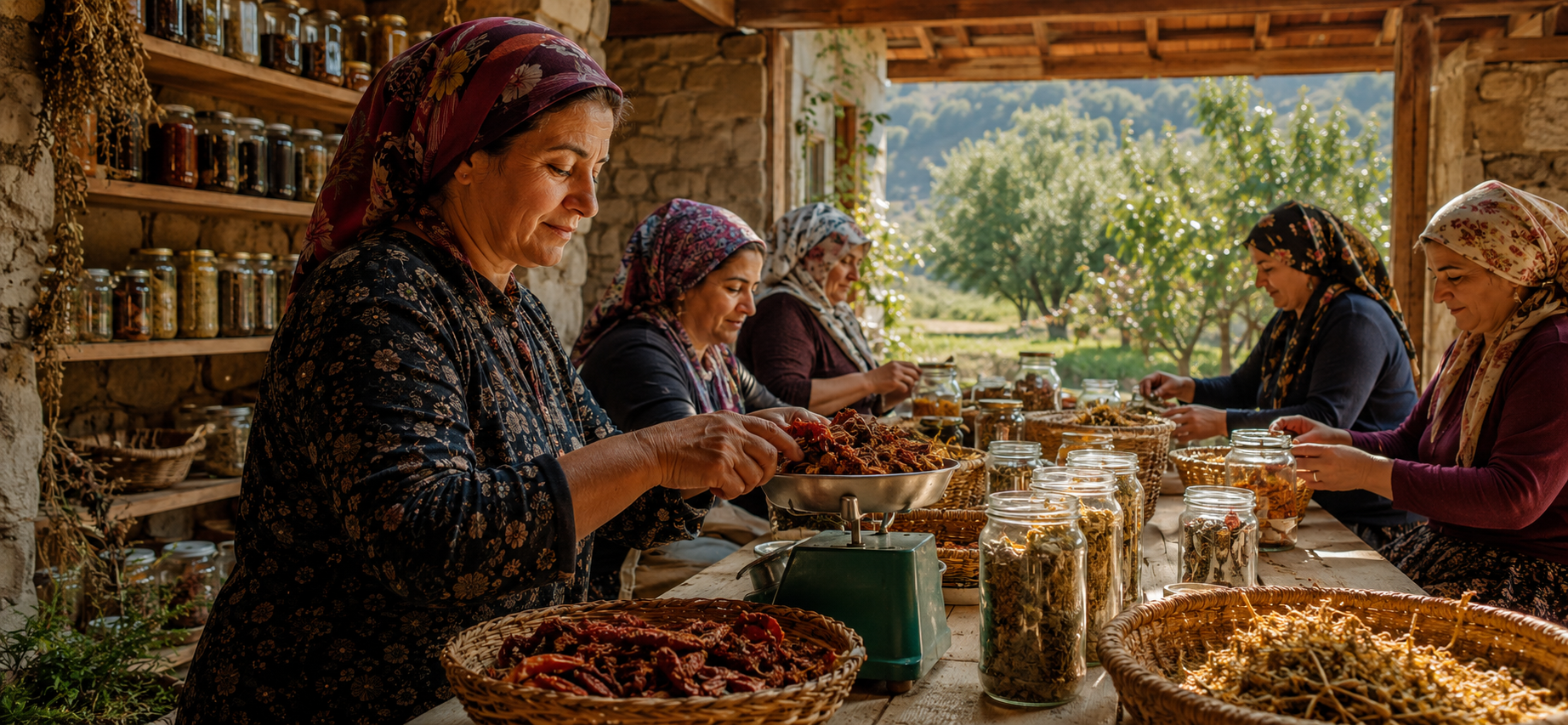 Diyarbakır’da yürütülen Key Ma çalışması, kadın üreticilerin yerel ürünlerini daha
