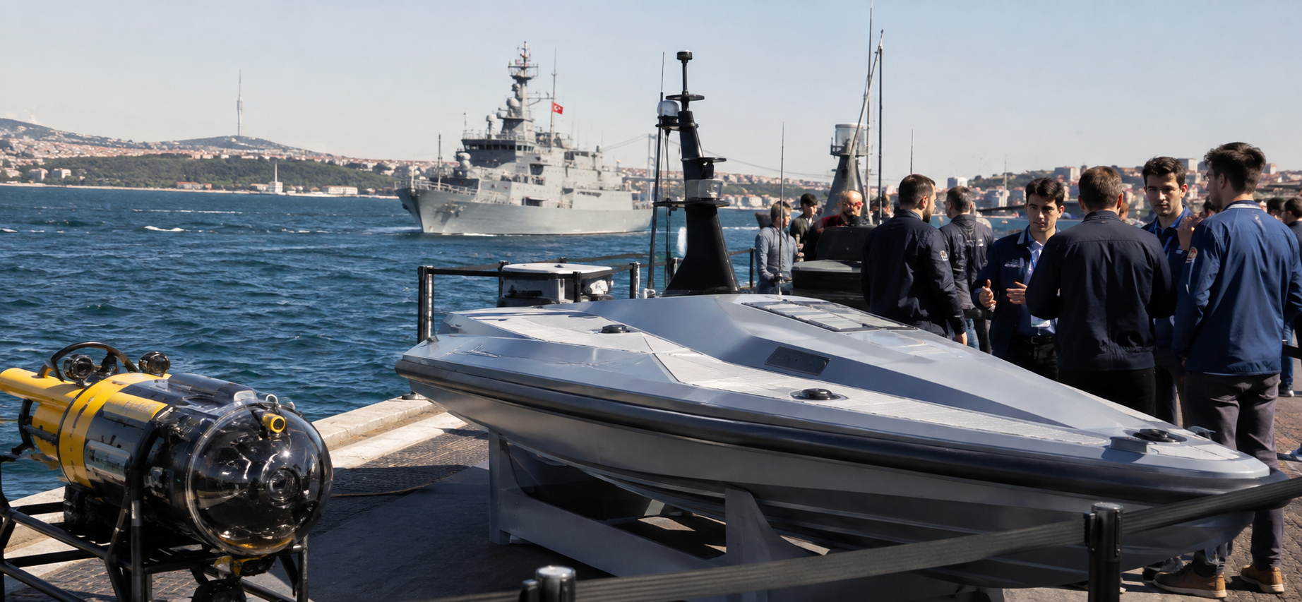 Gölcük’te düzenlenen TEKNOFEST Mavi Vatan, denizcilik ve su altı teknolojilerini