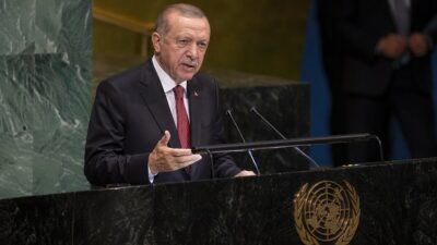 President Recep Tayyip Erdoğan addressed Gaza, international law, Security Council