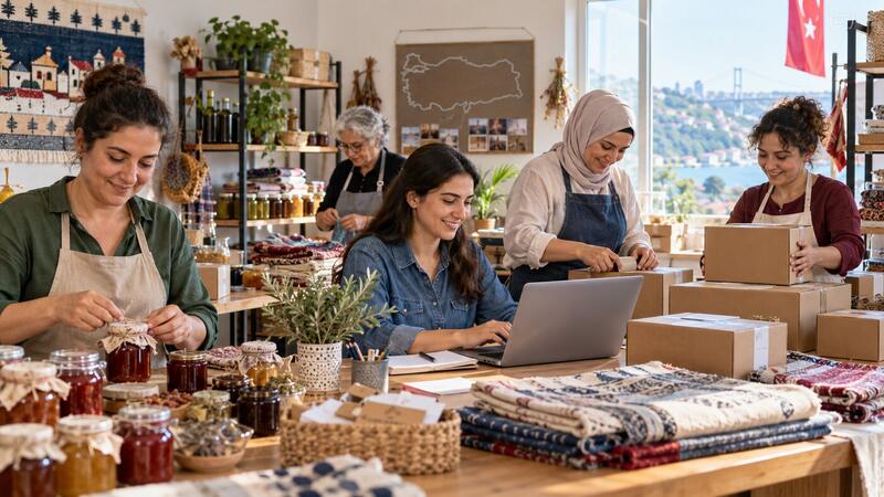 Ticaret Bakanlığı ile beş e-ticaret platformu arasında imzalanan protokol, kadın