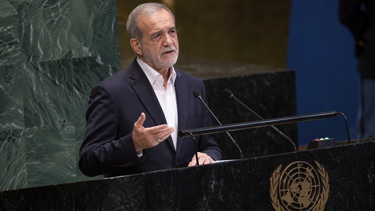 Iran’s President Masoud Pezeshkian addressed Israel, Gaza, nuclear policy and