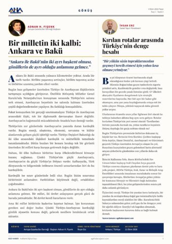 AGD Haber Haftalık Dijital Sayı 1, sayfa 5