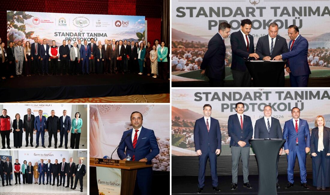 AGD HABER – İyi Tarım Uygulamaları sertifikalı Türk pamuğu için