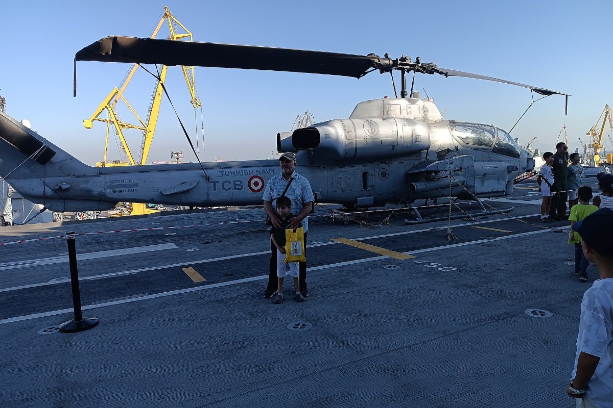 Temsili görsel: TEKNOFEST’te sergilenen bir helikopter